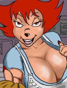 Rating: Questionable Score: 0 Tags: anthro big_breasts breasts cleavage clothed clothing disney e621 female goof_troop looking_at_viewer mature_anthro mature_female peg_pete smile solo vylfgor User: bunchy7s
