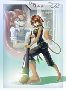 Rating: Safe Score: 0 Tags: artwolfe barefoot belt book diana_bushtail e621 eyewear feet felid female glasses keikogi lion mammal martial_arts martial_arts_uniform melee_weapon pantherine polearm reading solo sportswear staff tail weapon User: bunchy7s