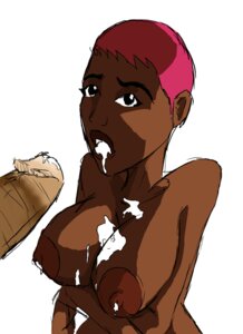 Rating: Explicit Score: 0 Tags: batman_(series) batman_beyond big_breasts breasts cum cum_on_breasts cumshot dark-skinned_female dark_skin dc dc_comics dcau female interracial male max_gibson nipples penis rule34 sex unseen_male white_background User: bunchy7s