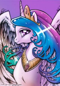 Rating: Safe Score: 0 Tags: art_nouveau blue_hair crown e621 equid equine feathered_wings feathers female feral friendship_is_magic green_hair hair hasbro headgear hezaa horn jewelry long_hair mammal multicolored_hair my_little_pony mythological_creature mythological_equine mythology necklace princess_celestia_(mlp) purple_eyes purple_hair solo tiara white_body white_feathers winged_unicorn wings User: bunchy7s