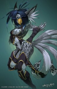 Rating: Safe Score: 0 Tags: 2009 anthro armor avian beak bikini_armor bikini_plate blue_eyes bracers digitigrade e621 feathers felid female fur grey_body grey_feathers grey_fur gryphon hybrid jesonite leopard_spots long_ears mammal markings mythological_avian mythological_creature mythology pantherine signature smile snow_leopard solo spots spotted_body spotted_fur telza unconvincing_armor User: bunchy7s