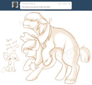 Rating: Explicit Score: 0 Tags: ambiguous_penetration apple_bloom_(mlp) applejack_(mlp) big_macintosh_(mlp) blush brother_(lore) brother_and_sister_(lore) clothing cowboy_hat cutie_mark dialogue duo_focus e621 earth_pony english_text equid equine female feral feral_on_feral friendship_is_magic from_behind_position group happy hasbro hat headgear headwear horse incest_(lore) intraspecies looking_pleasured male male/female mammal my_little_pony penetration pony quadruped sex sibling_(lore) sister_(lore) sisters_(lore) smile stated_incest tail text tumblr unknown_artist young young_feral User: bunchy7s Rating: Explicit Score: 0 Tags: ambiguous_penetration apple_bloom_(mlp) applejack_(mlp) big_macintosh_(mlp) blush brother_(lore) brother_and_sister_(lore) clothing cowboy_hat cutie_mark dialogue duo_focus e621 earth_pony english_text equid equine female feral feral_on_feral friendship_is_magic from_behind_position group happy hasbro hat headgear headwear horse incest_(lore) intraspecies looking_pleasured male male/female mammal my_little_pony penetration pony quadruped sex sibling_(lore) sister_(lore) sisters_(lore) smile stated_incest tail text tumblr unknown_artist young young_feral User: bunchy7s
