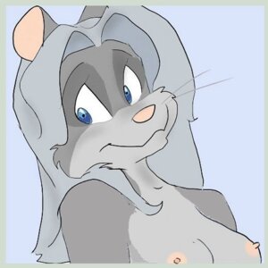 Rating: Questionable Score: 0 Tags: 1girls anthro blue_eyes breasts closeup coming_up_violet female fur grey_fur grey_hair mouse nipples rule34 tammy_oaks topless webcomic User: bunchy7s