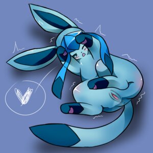 Rating: Explicit Score: 0 Tags: 1:1 anus blue_background blue_body blue_eyes blue_fur blush butt canid canine d: e621 eeveelution female feral fur generation_4_pokemon genitals glaceon glistening heart_symbol long_ears looking_down mammal nintendo one_eye_closed open_mouth pawpads paws pink_body pink_skin pokemon pokemon_(species) presenting presenting_hindquarters presenting_vulva raised_leg shadow simple_background solo spasm vulva 夕暮 User: bunchy7s