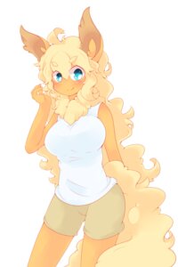 Rating: Safe Score: 0 Tags: 2:3 anthro big_breasts biped blonde_hair blue_eyes breasts clothed clothing e621 eeveelution female flareon generation_1_pokemon hair kosyo looking_at_viewer nintendo pokemon pokemon_(species) pokemorph solo standing tail User: bunchy7s