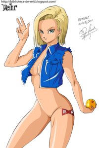 Rating: Explicit Score: 0 Tags: almost_nude android android_18 big_breasts blonde blonde_female blonde_hair blue_eyes blue_vest boob_window bottomless breasts cyborg cyborg_(designation) dragon_ball dragon_ball_(object) dragon_ball_super dragon_ball_z earring earrings female jacket looking_at_viewer navel nude open_clothes pussy red_ribbon_army reit rule34 semi_nude short_hair sleeveless_jacket solo tattoo vagina vest User: bunchy7s