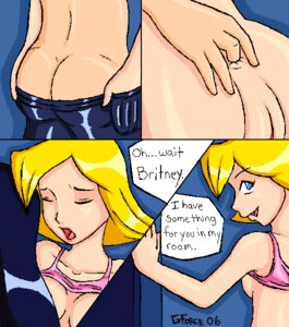 Rating: Explicit Score: 0 Tags: britney_(totally_spies) clothing clover_(totally_spies) comic female female_only gforce human multiple_females multiple_girls rule34 straight_hair totally_spies undressing User: bunchy7s Rating: Explicit Score: 0 Tags: britney_(totally_spies) clothing clover_(totally_spies) comic female female_only gforce human multiple_females multiple_girls rule34 straight_hair totally_spies undressing User: bunchy7s