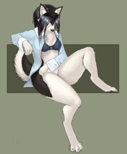 Rating: Questionable Score: 0 Tags: anthro biped black_hair bottomless bra canid canine canis chest_tuft clothed clothing domestic_dog e621 ear_piercing ear_ring female fur fuzz fuzzhusky hair hi_res husky mammal nordic_sled_dog open_clothing open_shirt open_topwear piercing pira ring_piercing shadowed_eyes shirt sitting solo spitz tail thick_thighs topwear tuft underwear User: bunchy7s
