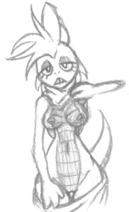 Rating: Explicit Score: 0 Tags: anthro bottomwear breasts clothed clothing e621 female flashing generation_5_pokemon genitals hair looking_at_viewer monochrome nintendo nipples oogzie oversized_bottomwear oversized_clothing oversized_pants pants pokemon pokemon_(species) roxy_(oogzie) scrafty sketch slim solo tail topless undressing vulva User: bunchy7s