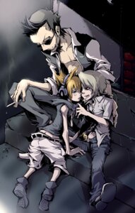 Rating: Explicit Score: 0 Tags: hanekoma joshua_(twewy) joshua_kiryu kiryu_yoshiya kiryuu_yoshiya male male_only mr._h neku_sakuraba rule34 sanae_hanekoma tagme the_world_ends_with_you User: bunchy7s