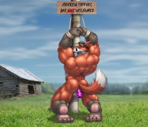 Rating: Explicit Score: 0 Tags: anal anal_penetration anthro ball_gag bdsm big_muscles biped bondage bound braford building butt cabin canid canine detailed_background dildo dipstick_tail e621 feet fox gag gagged gloves_(marking) grass hindpaw house huge_muscles kneeling leg_markings looking_at_viewer looking_back looking_back_at_viewer male mammal markings muscular muscular_anthro muscular_male muscular_sub outside pawpads paws penetration plant pole rear_view restraints rope rope_bondage sex_toy sky socks_(marking) solo submissive submissive_male tail tail_markings text vein User: bunchy7s