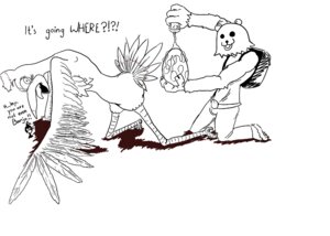 Rating: Explicit Score: 0 Tags: 1boy 1girls banjo-kazooie bear breegull female imaajfpstnfo interspecies kazooie male monochrome pedobear rareware rule34 straight User: bunchy7s