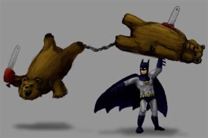 Rating: Safe Score: 0 Tags: batman batman_(series) bear chainsaw dc_comics e621 feral group humor low_res male mammal melee_weapon nunchaku power_tool tools unknown_artist weapon what User: bunchy7s Rating: Safe Score: 0 Tags: batman batman_(series) bear chainsaw dc_comics e621 feral group humor low_res male mammal melee_weapon nunchaku power_tool tools unknown_artist weapon what User: bunchy7s