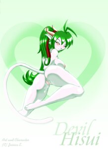 Rating: Explicit Score: 0 Tags: anthro anus biped blush bodily_fluids breasts butt e621 felid female genital_fluids genitals green_hair green_theme hair hi_res horn long_hair mammal matypup nude one_eye_closed presenting presenting_hindquarters raised_tail restricted_palette solo tail vaginal_fluids vulva wink yellow_eyes User: bunchy7s