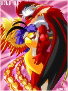 Rating: Questionable Score: 0 Tags: 2006 anthro avian beak blue_hair breast_squish breasts chalo cuddling dragon duo e621 ear_piercing european_mythology eyes_closed feathered_wings feathers female greek_mythology green_eyes hair half-closed_eyes horn isaac_phearr male multi_tail mythological_avian mythological_bird mythological_creature mythological_firebird mythological_scalie mythology narrowed_eyes non-mammal_breasts nude phoenix piercing romantic romantic_couple scalie size_difference squish tail white_hair wings User: bunchy7s