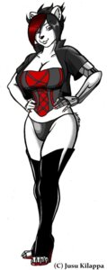 Rating: Questionable Score: 0 Tags: anthro bear black_hair boots breasts cleavage clothed clothing corset e621 female footwear hair hands_on_hips jay_malamute latex lingerie looking_at_viewer mammal mechanical_arm panties polar_bear shoes simple_background smile solo topwear underwear ursine white_background User: bunchy7s Rating: Questionable Score: 0 Tags: anthro bear black_hair boots breasts cleavage clothed clothing corset e621 female footwear hair hands_on_hips jay_malamute latex lingerie looking_at_viewer mammal mechanical_arm panties polar_bear shoes simple_background smile solo topwear underwear ursine white_background User: bunchy7s