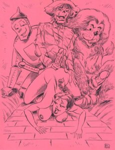 Rating: Explicit Score: 0 Tags: 2009 cowardly_lion dorothy_gale female rob_durham rule34 scarecrow scarecrow_(wizard_of_oz) the_wizard_of_oz tin_man User: bunchy7s
