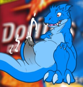 Rating: Explicit Score: 0 Tags: dash_of_destruction dinosaur male male_only mascot penis rule34 scalie solo User: bunchy7s