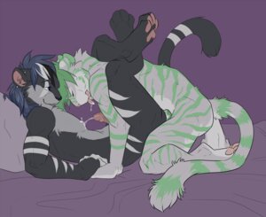 Rating: Explicit Score: 0 Tags: anal anal_penetration anthro anthro_on_anthro anthro_penetrated anthro_penetrating anthro_penetrating_anthro bed bodily_fluids countershading cum cum_while_penetrated cumshot demicoeur digital_media_(artwork) drooling duo e621 ejaculation erection eyes_closed felid from_front_position furniture genital_fluids genitals green_hair green_markings green_penis hair hands-free humanoid_genitalia humanoid_penis leg_wrap lying male male/male male_penetrated male_penetrating male_penetrating_male mammal markings missionary_position nude on_back orgasm pantherine penetration penile penile_penetration penis penis_in_ass precum saliva sex tail tiger tongue tongue_out ty_(tygerdenoir) User: bunchy7s
