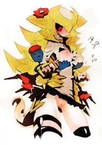 Rating: Explicit Score: 0 Tags: blonde_hair female giratina humanized_pokemon kantarou_(8kan) moemon nintendo nipples personification pokemon pokemon_dppt rule34 skirt straight_hair tail wings User: bunchy7s