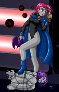 Rating: Explicit Score: 0 Tags: arnie00 barefoot bondage bound dc dc_comics depowered female gag gagged helpless high_tech panel_gag rachel_roth raven_(dc) red_raven ropes rule34 straight_hair teen_titans teen_tyrants trussed User: bunchy7s
