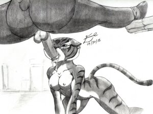 Rating: Explicit Score: 0 Tags: 2012 all_fours anthro backsack balls bear big_butt bodily_fluids breasts butt dreamworks duo e621 erection felid fellatio female female_penetrated flexible genitals giant_panda interspecies jazzycard kung_fu_panda male male/female male_penetrating male_penetrating_female mammal master_po_ping master_tigress monochrome nipples nude oral oral_penetration pantherine penetration penile penis saliva sex slightly_chubby splits spread_legs spreading tail tiger User: bunchy7s