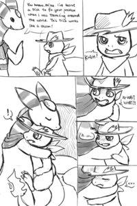Rating: Safe Score: 0 Tags: 2012 2:3 ampharos anthro bed bodily_fluids charmander clothed clothing comic dialogue digital_drawing_(artwork) digital_media_(artwork) duo e621 english_text fire flaming_tail fresnel_(buyobutt) furniture generation_1_pokemon generation_2_pokemon hat haychel headgear headwear hi_res hug hugging_another male mike_the_charmander monochrome nintendo pmd-explorers pokemon pokemon_(species) sad scarf size_difference tail tears teeth text User: bunchy7s