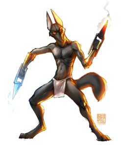Rating: Safe Score: 0 Tags: anthro anubian_jackal anubite black_body black_fur bottomwear canid canine canis clothing deity digital_media_(artwork) e621 egyptian fur glowing glowing_eyes ice jackal katar loincloth male mammal melee_weapon simple_background smoke solo tail weapon white_background zaush User: bunchy7s