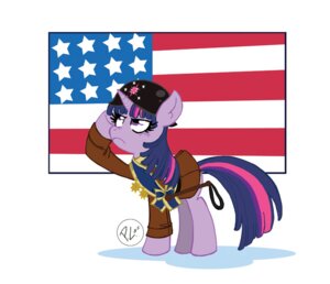 Rating: Safe Score: 0 Tags: 2011 american_flag armor e621 equid equine female feral flag friendship_is_magic fur gesture greenwiggly hair hasbro headgear helmet horn mammal medal military multicolored_hair my_little_pony mythological_creature mythological_equine mythology purple_body purple_fur purple_hair quadruped salute simple_background solo swagger_stick tail twilight_sparkle_(mlp) two_tone_hair unicorn united_states_of_america white_background User: bunchy7s