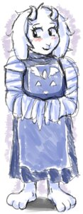 Rating: Safe Score: 0 Tags: anthro artizluvsart barefoot biped blush boss_monster_(undertale) bovid caprine digital_media_(artwork) e621 feet female fur hindpaw mammal open_mouth paws smile solo toriel undertale undertale_(series) white_body white_fur User: bunchy7s