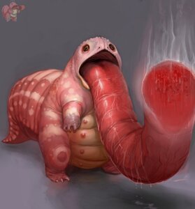 Rating: Safe Score: 0 Tags: ambiguous_gender big_tail bodily_fluids e621 feral generation_1_pokemon grey_background hi_res licking lickitung long_tongue nightmare_fuel nintendo nipples non-mammal_nipples pokemon pokemon_(species) saliva simple_background solo soupandbutter tail tongue tongue_out what what_has_science_done where_is_your_god_now wide_crotch User: bunchy7s