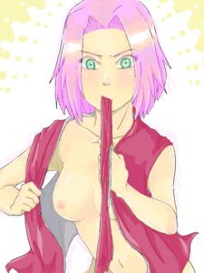 Rating: Explicit Score: 0 Tags: 1girls breasts dressing female female_only flat_chest green_eyes human naruto naruto_(series) naruto_shippuden navel nipples no_bra pink_hair rule34 sakura_haruno short_hair small_breasts solo tamagokara User: bunchy7s
