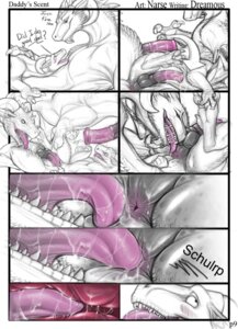 Rating: Explicit Score: 0 Tags: anal comic daddy's_scent dragon english_text feral furry gay hi_res horsecock incest internal male male_only narse no_humans oral penis rule34 yaoi User: bunchy7s
