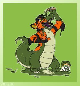 Rating: Safe Score: 0 Tags: ambiguous_gender anthro crocodile crocodilian e621 liquid paint piercing reptile scalie smile solo spookaboo tail transformation wet User: bunchy7s Rating: Safe Score: 0 Tags: ambiguous_gender anthro crocodile crocodilian e621 liquid paint piercing reptile scalie smile solo spookaboo tail transformation wet User: bunchy7s