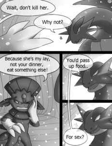 Rating: Explicit Score: 0 Tags: black_and_white cave comic dialogue duo e621 eeveelution english_text fangs female feral flaccid furry generation_2_pokemon generation_3_pokemon generation_4_pokemon genitals male membrane_(anatomy) membranous_wings monochrome nintendo penis pokemon pokemon_(species) rule34 salamence snow tderek99 teeth text umbreon weavile wings winter User: bunchy7s