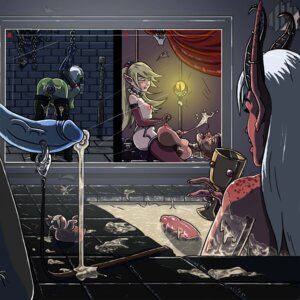 Rating: Explicit Score: 0 Tags: armbinder bdsm blood_elf bondage chain chained demon demon_futa dwarf elf_futa female futa_on_female futanari intersex light-skinned_futa light_skin metal_chain orc orc_female rule34 shackles tophatharry troll warcraft world_of_warcraft wrists_bound User: bunchy7s