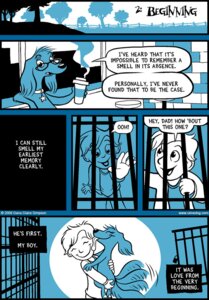 Rating: Safe Score: 0 Tags: 2009 anthro bars base_three_layout blockage_(layout) blue_theme cage canid canine canis caption_panel collar_tag comic conjoined_speech_bubble cool_colors dana_simpson dialogue domestic_dog duo e621 english_text eyewear female five_frame_image flashback glasses horizontal_blockage jeff_(rainedog) licking male mammal prisoner raine_(rainedog) rainedog speech_bubble star star_collar_tag star_polygon store tail tail_motion tailwag text text_box three_row_layout tongue tongue_out User: bunchy7s