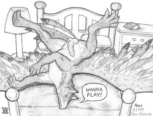 Rating: Explicit Score: 0 Tags: 2004 ares_the_gryphon avian balls beak bed e621 english_text erection feathered_wings feathers feral furniture genitals gryphon inside male monochrome mythological_avian mythological_creature mythology nude on_bed penis quadruped sargon solo text wings User: bunchy7s
