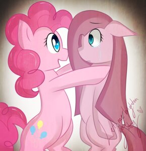 Rating: Safe Score: 0 Tags: 2012 blue_eyes bodily_fluids crying csc-x cutie_mark dual_persona duo e621 earth_pony english_text equid equine eye_contact female feral friendship_is_magic fur hair hasbro heart_symbol horse looking_at_another mammal my_little_pony pink_body pink_fur pink_hair pinkamena_(mlp) pinkie_pie_(mlp) pony sad smile square_crossover tail tears text User: bunchy7s