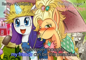 Rating: Safe Score: 0 Tags: 2014 apple_jewel_(mlp) applejack_(mlp) blonde_hair blue_eyes blush building caption clothed clothing covering dialogue digital_media_(artwork) drag_(fashion) drag_queen dragon dress duo_focus e621 earth_pony electronics english_text equid equine eyebrows eyelashes eyewear female friendship_is_magic fur gem glasses glowing green_eyes group hair hasbro hat headgear headwear hi_res highlighted_text holding_object holding_umbrella hooves horn horse interview jewelry levitation long_hair magic male mammal meme microphone my_little_pony mythological_creature mythological_equine mythological_scalie mythology open_mouth open_smile orange_body orange_fur outside pony purple_hair rarity_(mlp) reptile scalie smile special_feeling spike_(mlp) standing straw_hat subtitled surprised text text_emphasis trenderhoof_(mlp) umbrella unicorn vavacung white_body white_fur User: bunchy7s