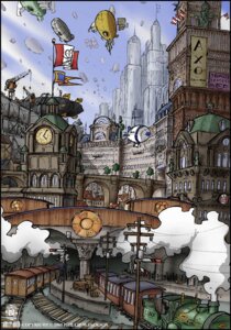 Rating: Safe Score: 0 Tags: 2005 aircraft airship ambient_figure ambiguous_gender art_deco_architecture artist_logo artist_name box building city city_background cityscape conditional_dnp container copyright_symbol crate crowd dated detailed_background digital_drawing_(artwork) digital_media_(artwork) e621 english_text grandfathered_content group jollyjack locomotive logo moving_vehicle neo-classical_architecture not_furry outside passenger_railroad_car platform pole power_line public_transportation rail_transit railcar railroad_car railway_track skyscraper smoke steam steam_locomotive symbol text train train_station unknown_species urban utility_line utility_pole vehicle victorian_architecture white_text wide_shot year User: bunchy7s