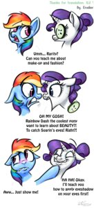 Rating: Safe Score: 0 Tags: blue_body blue_eyes blue_fur blush comic dialogue duo e621 english_text equid equine erudier female feral friendship_is_magic frown fur hair hasbro hi_res horn horse long_hair mammal multicolored_hair my_little_pony mythological_creature mythological_equine mythology open_mouth pony purple_eyes purple_hair rainbow_dash_(mlp) rainbow_hair rarity_(mlp) smile teeth text tongue unicorn white_body white_fur User: bunchy7s
