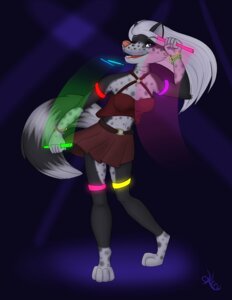Rating: Safe Score: 0 Tags: border_collie canid canine canis collie dancing domestic_dog e621 female glowstick glowsticking herding_dog jeseia_alkendara luniquekero mammal nightclub pastoral_dog rave sheepdog solo tail User: bunchy7s