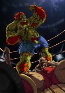 Rating: Questionable Score: 0 Tags: 2boys abs all_male bara beard beefy blanka body_hair bulge capcom cum cum_drip cum_everywhere dick_root dilf ejaculation facial_hair flaccid gay green_skin hairy hairy_male human humanoid interspecies kupopo male male_nipples male_only masculine mature_male mohawk_(hairstyle) muscles muscular muscular_male nipples open_pants partially_exposed_penis pecs penis pubes pubic_hair red_hair rule34 sideburns street_fighter veiny_penis yaoi zangief User: bunchy7s