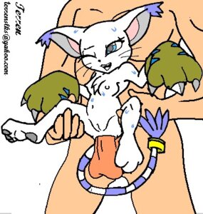Rating: Explicit Score: 0 Tags: anal anal_sex anthro buggery color digimon digimon_(species) domestic_cat feline female fur furry gatomon human interspecies lowres male penis pussy rule34 size_difference straight vulva User: bunchy7s
