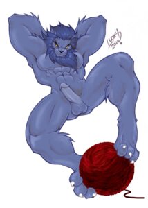 Rating: Explicit Score: 0 Tags: anthro artoflucas ball ball_of_yarn balls beast_(marvel) biped blue_hair circumcised claws e621 erection felid genitals hair hi_res lion looking_at_viewer lucas_ackerman male mammal mane marvel muscular muscular_anthro muscular_male nude pantherine paws penis pose simple_background solo spread_legs spreading white_background x-men yarn yellow_eyes User: bunchy7s