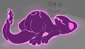 Rating: Explicit Score: 0 Tags: anus belly big_belly bodily_fluids butt e621 female genital_fluids genitals glowing glowing_eyes lying neopet_(species) neopets on_back open_mouth presenting presenting_hindquarters solo techo telem vaginal_fluids vulva wraith_neopet User: bunchy7s