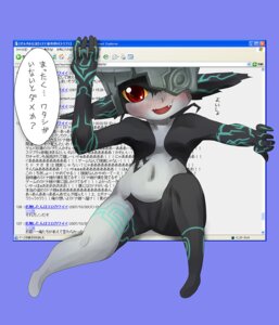Rating: Explicit Score: 0 Tags: 1girls female female_only imp_midna japanese_text midna nintendo rule34 solo straight_hair text the_legend_of_zelda translation_request twili twilight_princess User: bunchy7s
