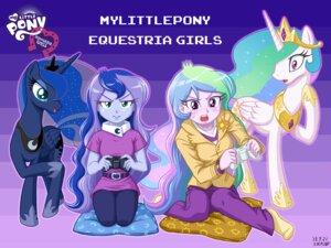 Rating: Safe Score: 0 Tags: 2013 4:3 arms_bent bent_legs blue_eyes blue_hair bodily_fluids clothing controller crossover crown cutie_mark e621 equestria_girls equid equine female feral friendship_is_magic game_controller gold_(metal) group hair hasbro headgear holding_controller holding_game_controller holding_object horse human jewelry kneeling knock-kneed legs_together mammal mane microsoft multicolored_hair my_little_pony necklace pillow pony princess_celestia_(eg) princess_celestia_(mlp) princess_luna_(eg) princess_luna_(mlp) print_pillow purple_eyes raised_foot seiza sitting sparkles sparkling_hair sparkling_mane sweat two_tone_hair uotapo wariza xbox xbox_360 xbox_360_controller xbox_controller xbox_game_studios User: bunchy7s