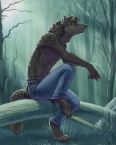 Rating: Safe Score: 0 Tags: anthro bottomwear canid canine canis clothed clothing detailed_background e621 forest hibbary male mammal nature outside pants plant scenery solo tail topless tree wolf wood User: bunchy7s Rating: Safe Score: 0 Tags: anthro bottomwear canid canine canis clothed clothing detailed_background e621 forest hibbary male mammal nature outside pants plant scenery solo tail topless tree wolf wood User: bunchy7s